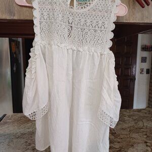 Rockin c cut out sleeve trendy top